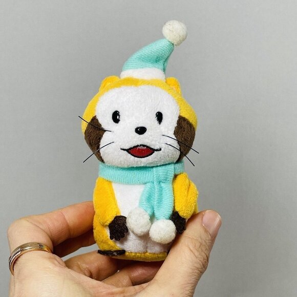 Sk Japan Rascal Raccoon Plush Charm Hang Mascot Doll Japanese Animation Cartoon - Picture 2 of 9